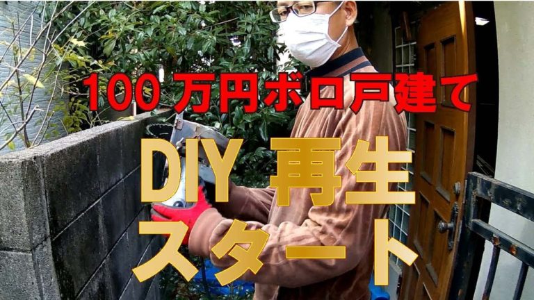 100万円戸建て 初日メニュー ボロ戸建て Diy リフォーム アングラ民族 Diyリフォームサイト